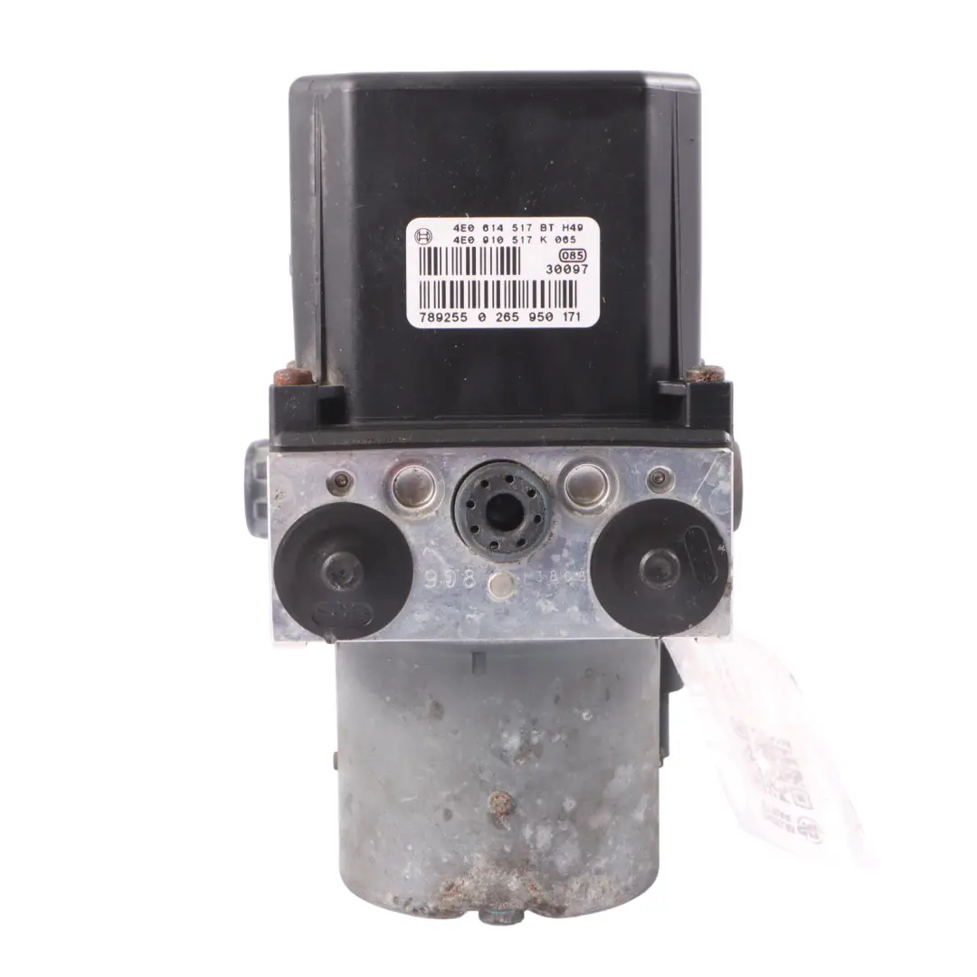 Pompa ABS Freno idraulico Modulo di controllo ABS per Audi S8 D3 5.2 FSI con numero di parte 4E0614517CB Audi S8 D3 5.2 FSI Pompa ABS Freno idraulico Modulo di controllo ABS - SKU 4E0614517CB - Numero di parte 4E0614517CB