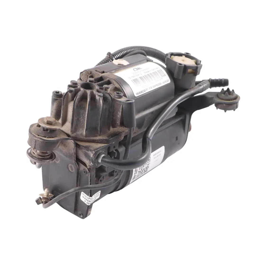 Wabco Alimentazione aria Pompa Compressore Motore per Audi A8 D3 S8 4E con numero di parte 4E0616007C Audi A8 D3 S8 4E Wabco Alimentazione aria Pompa Compressore Motore - SKU 4E0616007C - Numero di parte 4E0616007C