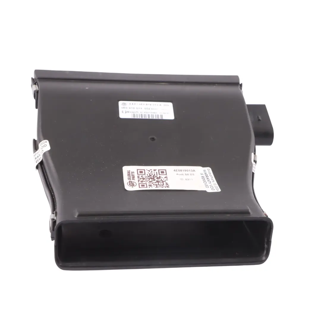 Audi S8 D3 Calentador Eléctrico Trasero Matriz Conducto de Aire Canal - SKU 4E0819013A - Número de pieza 4E0819013A