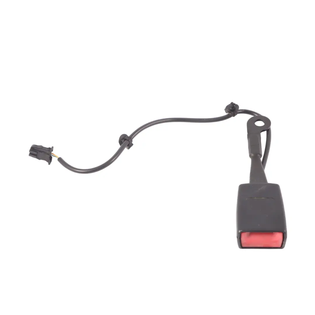 Audi S8 D3 A8 4E Seat Belt Buckle Lock Front Right O/S Black - SKU 4E0857756 - Part number 4E0857756