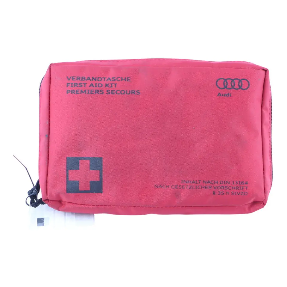 Audi A1 8X Q7 4L Emergency First Aid Kit Set Pouch Bandages 4E0860282D