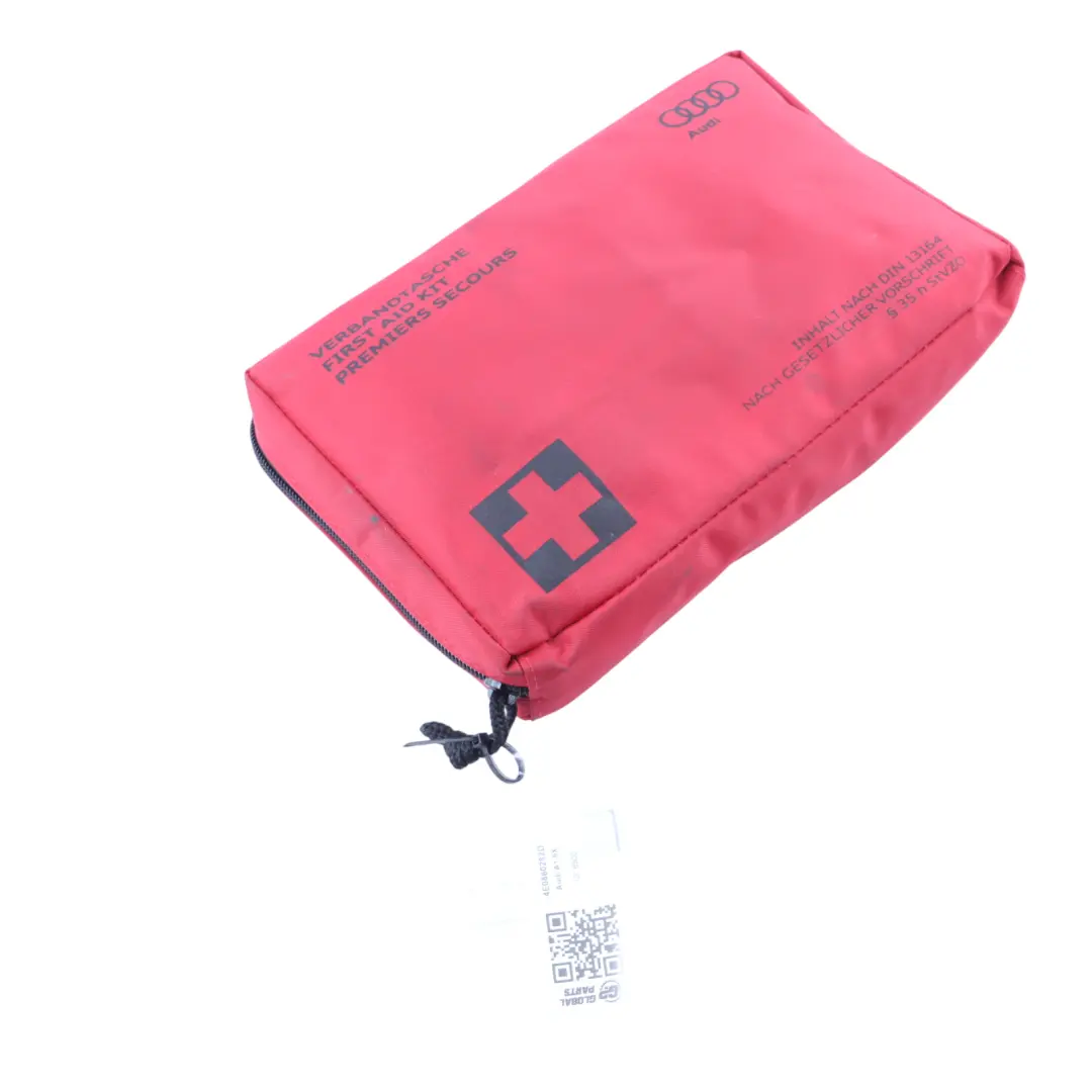 Botiquín De Emergencia Set Bolsa Vendas para Audi A1 8X Q7 4L con número de pieza 4E0860282D Audi A1 8X Q7 4L Botiquín De Emergencia Set Bolsa Vendas - SKU 4E0860282D - Número de pieza 4E0860282D
