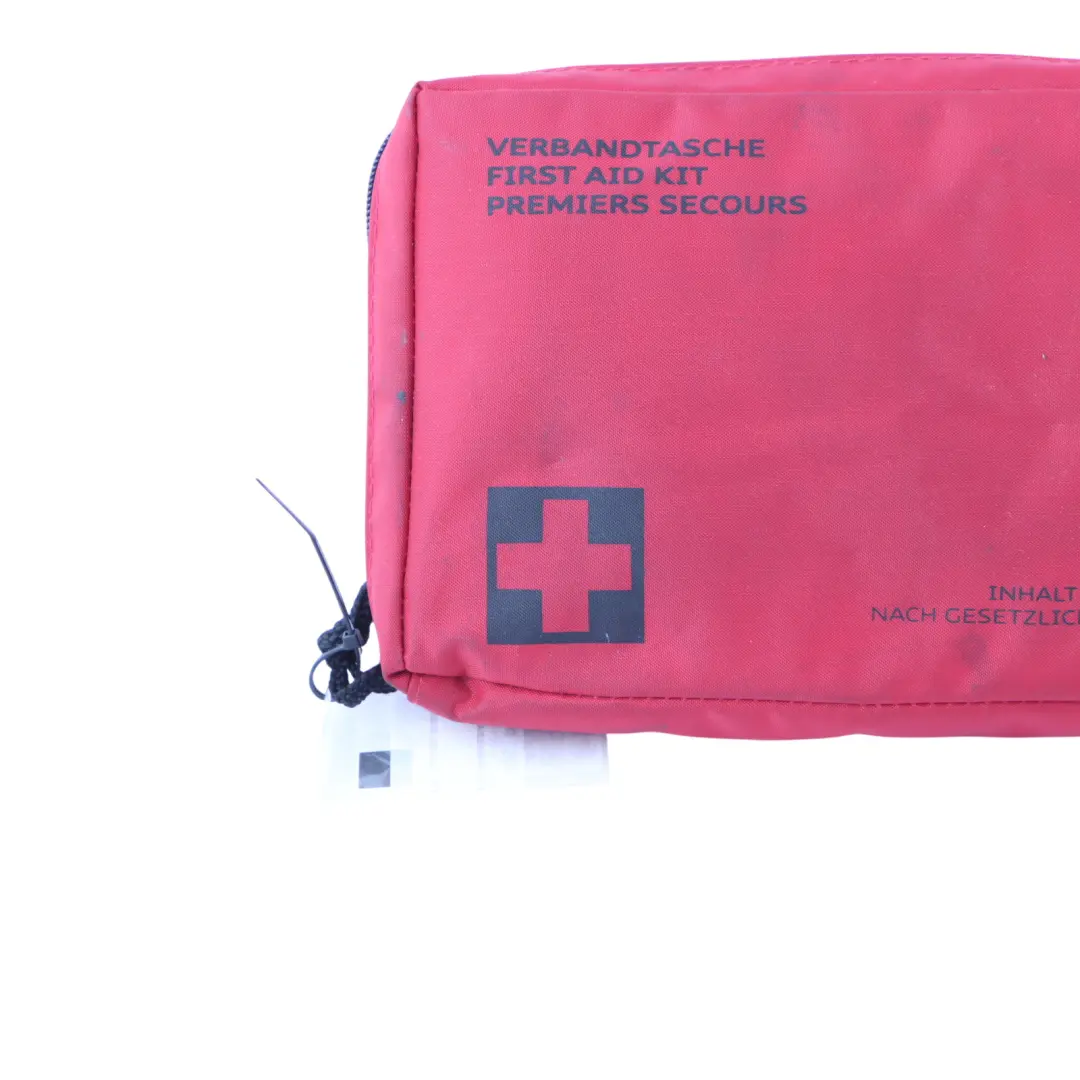 Audi A1 8X Q7 4L Emergency First Aid Kit Set Pouch Bandages - SKU 4E0860282D - Part number 4E0860282D