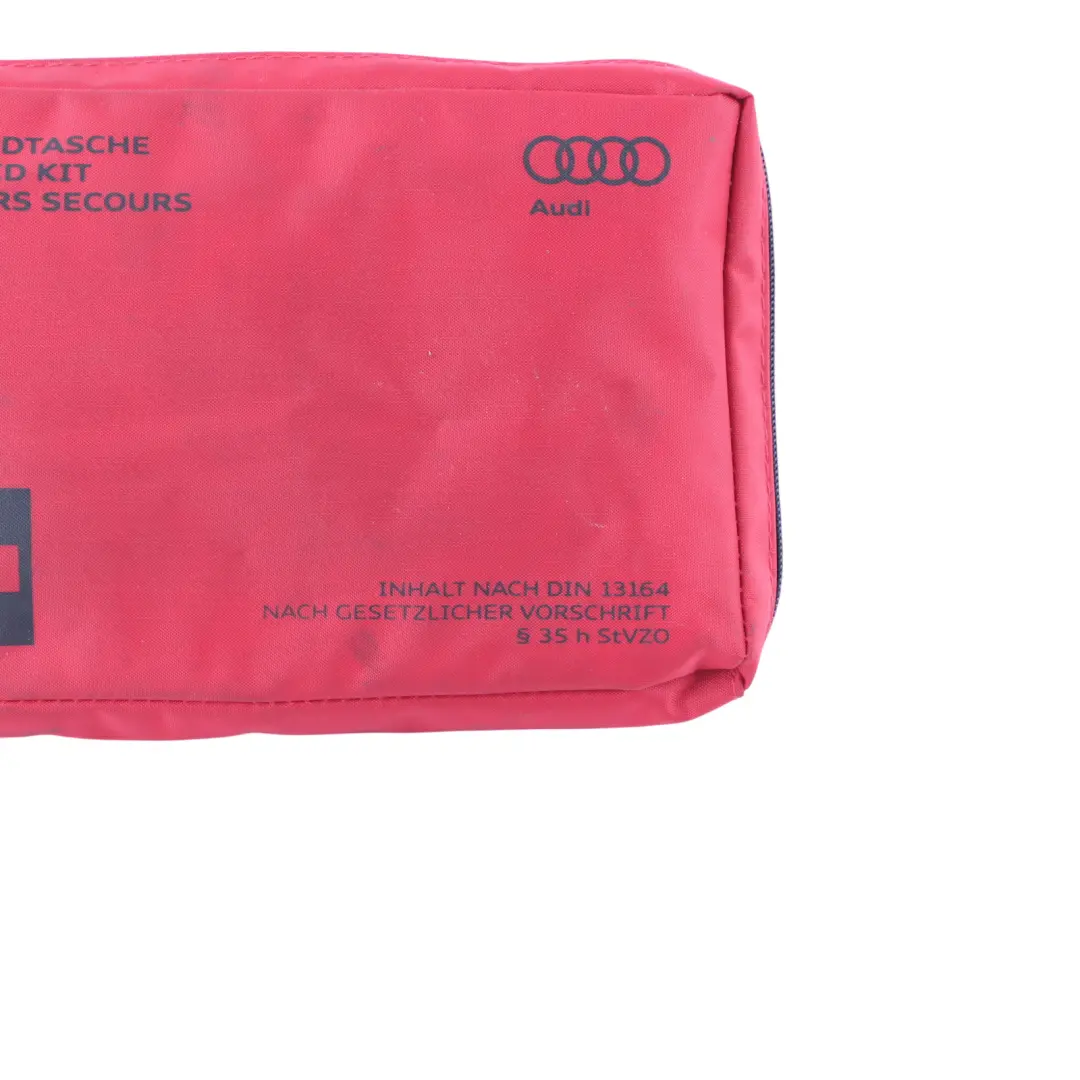 Audi A1 8X Q7 4L Emergency First Aid Kit Set Pouch Bandages - SKU 4E0860282D - Part number 4E0860282D