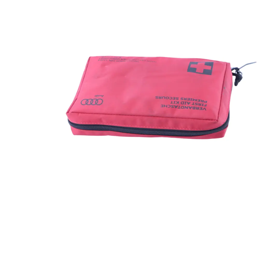 Audi A1 8X Q7 4L Emergency First Aid Kit Set Pouch Bandages - SKU 4E0860282D - Part number 4E0860282D