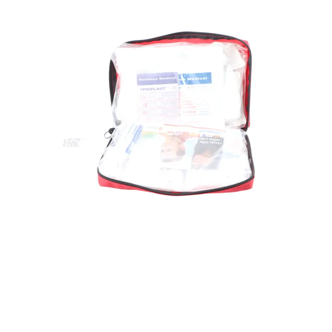 Emergency First Aid Kit Set Pouch Bandages to Audi A1 8X Q7 4L with Part number 4E0860282D Audi A1 8X Q7 4L Emergency First Aid Kit Set Pouch Bandages - SKU 4E0860282D - Part number 4E0860282D