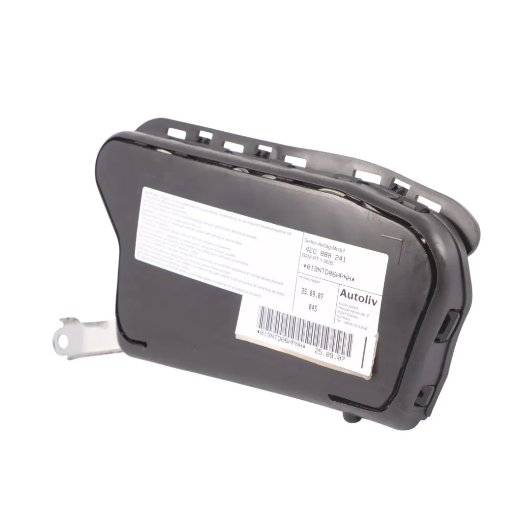 Audi S8 D3 A8 4E2 Module d'air Siège avant gauche SRS - SKU 4E0880241 - Numéro de pièce 4E0880241