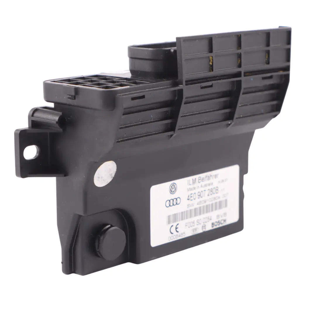 Audi A8 4E S8 D3 Power Supply Control Module Unit ECU - SKU 4E0907280B - Part number 4E0907280B