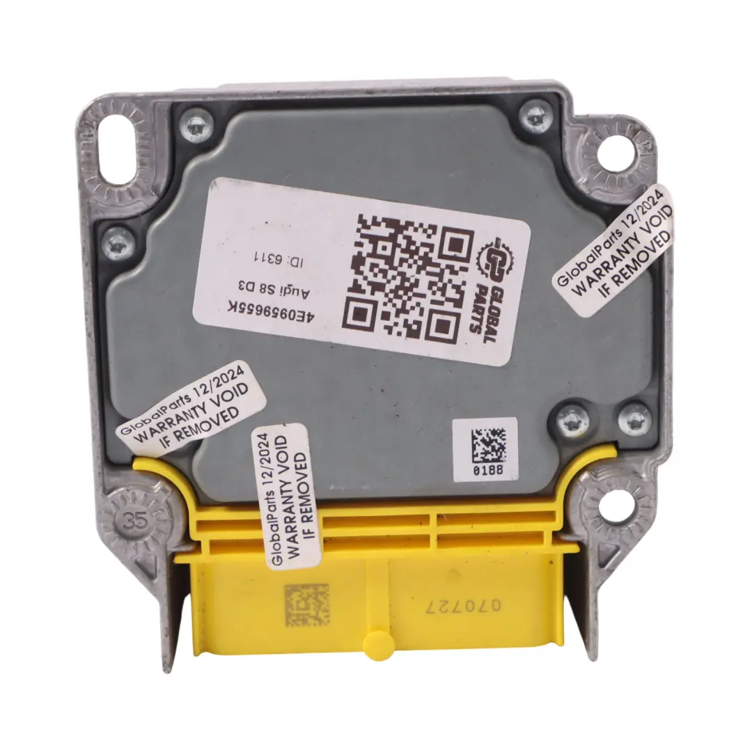 SRS Bag Control Air Module Unit Bosch to Audi A8 4E S8 D3 with Part number 4E0959655K Audi A8 4E S8 D3 SRS Bag Control Air Module Unit Bosch - SKU 4E0959655K - Part number 4E0959655K