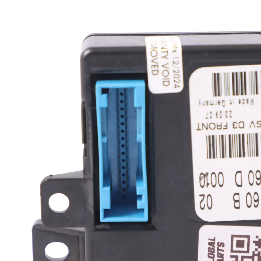 Audi A8 S8 D3 Modulo di sedili anteriori destra sinistra memoria - SKU 4E0959760B - Numero di parte 4E0959760B