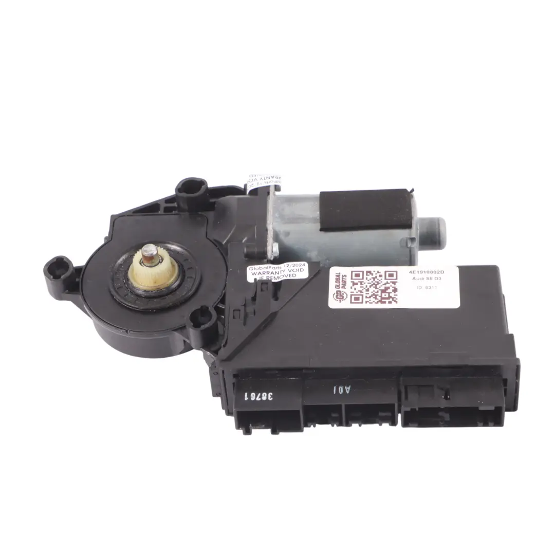 Audi A8 4E S8 D3 Moteur Lève-Vitre Avant Droit Régulateur - SKU 4E1910802B - Numéro de pièce 4E1910802B