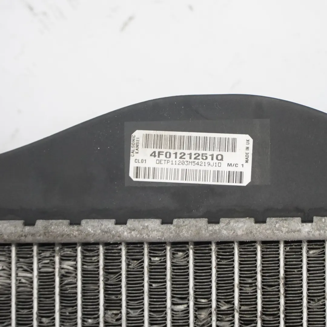 Audi A6 C6 2.0 TDI Engine Cooling Radiator For Manual Gearbox - SKU 4F0121251Q - Part number 4F0121251Q