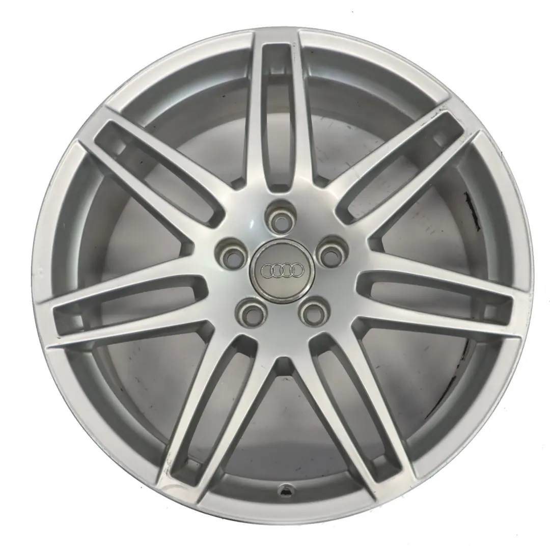 Alloy Rim 19" 8,5J ET:48 Twin Spoke Le Mans 4F0601025BA to Audi A6 C6 Silver Wheel with Part number 4F06010258A Audi A6 C6 Silver Wheel Alloy Rim 19" 8,5J ET:48 Twin Spoke Le Mans 4F0601025BA - SKU 4F0601025BA-4 - Part number 4F06010258A