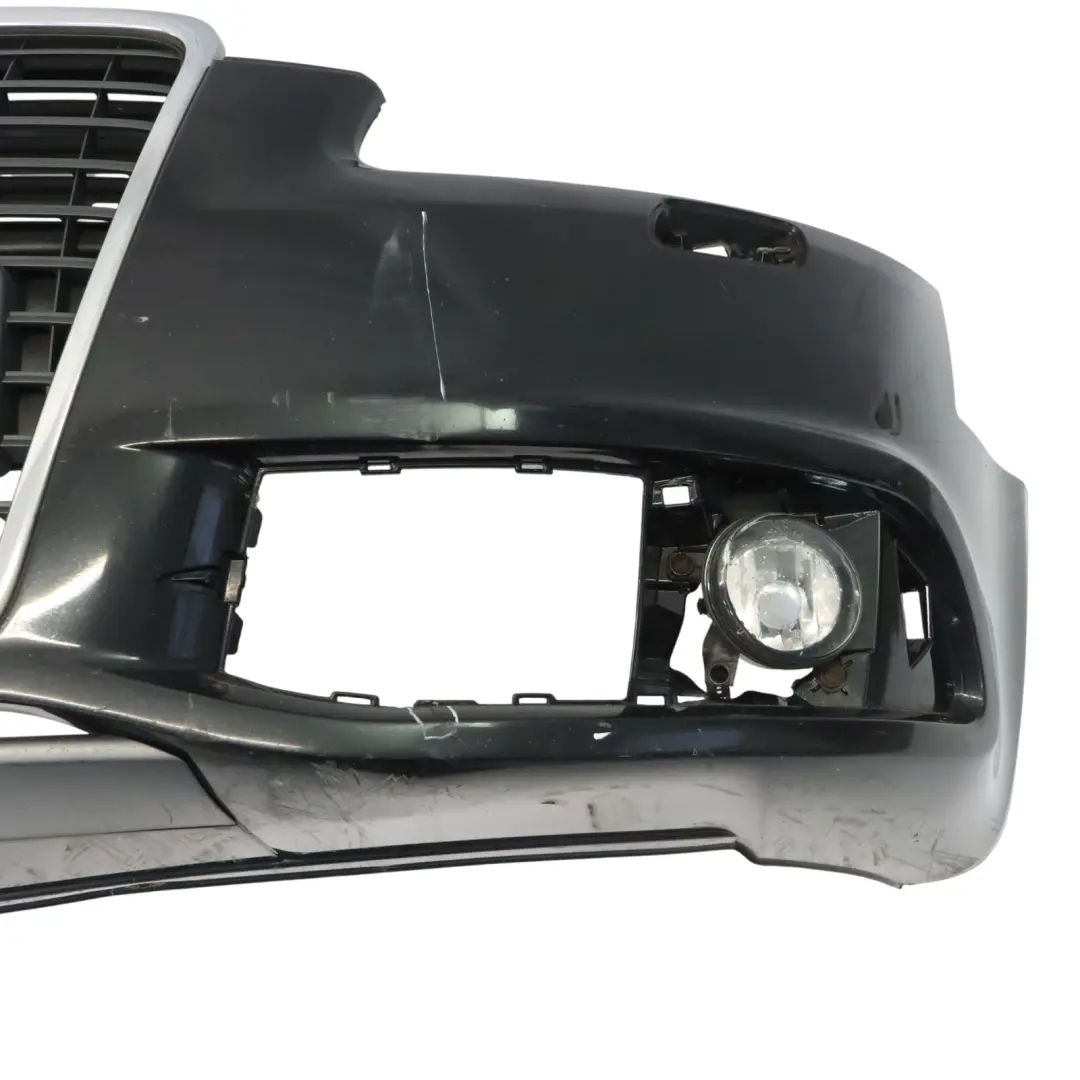 Audi A6 C6 Front Bumper Trim Panel Cover Phantom Black - Z9Y - SKU 4F0807105AD-PHB - Part number 4F0807105AD