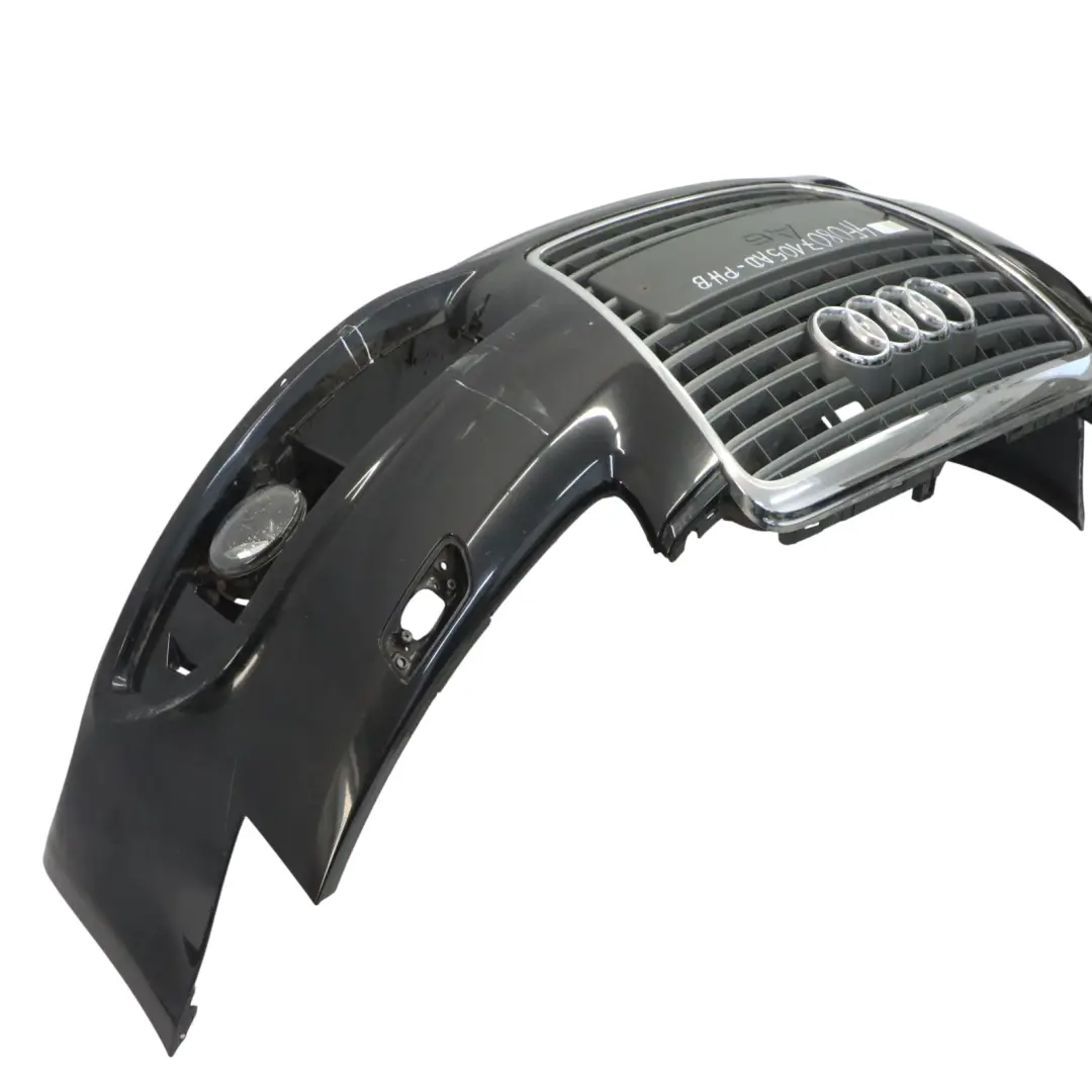 Audi A6 C6 Front Bumper Trim Panel Cover Phantom Black - Z9Y - SKU 4F0807105AD-PHB - Part number 4F0807105AD