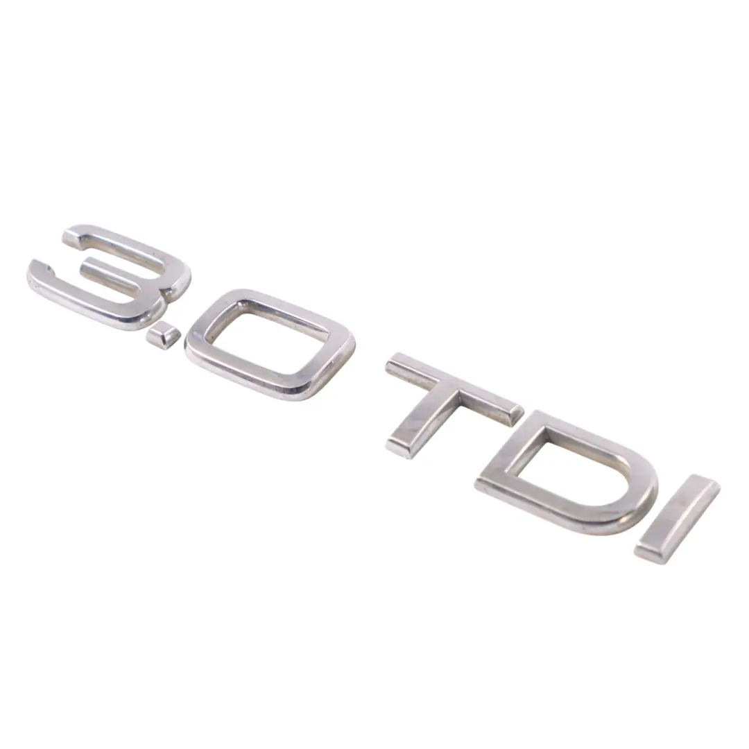 Audi A5 8T Tailgate Trunk Rear Badge Emblem Lettering 3.0 TDI 8L0853735 - SKU 4F0853743B - Part number 4F0853743B