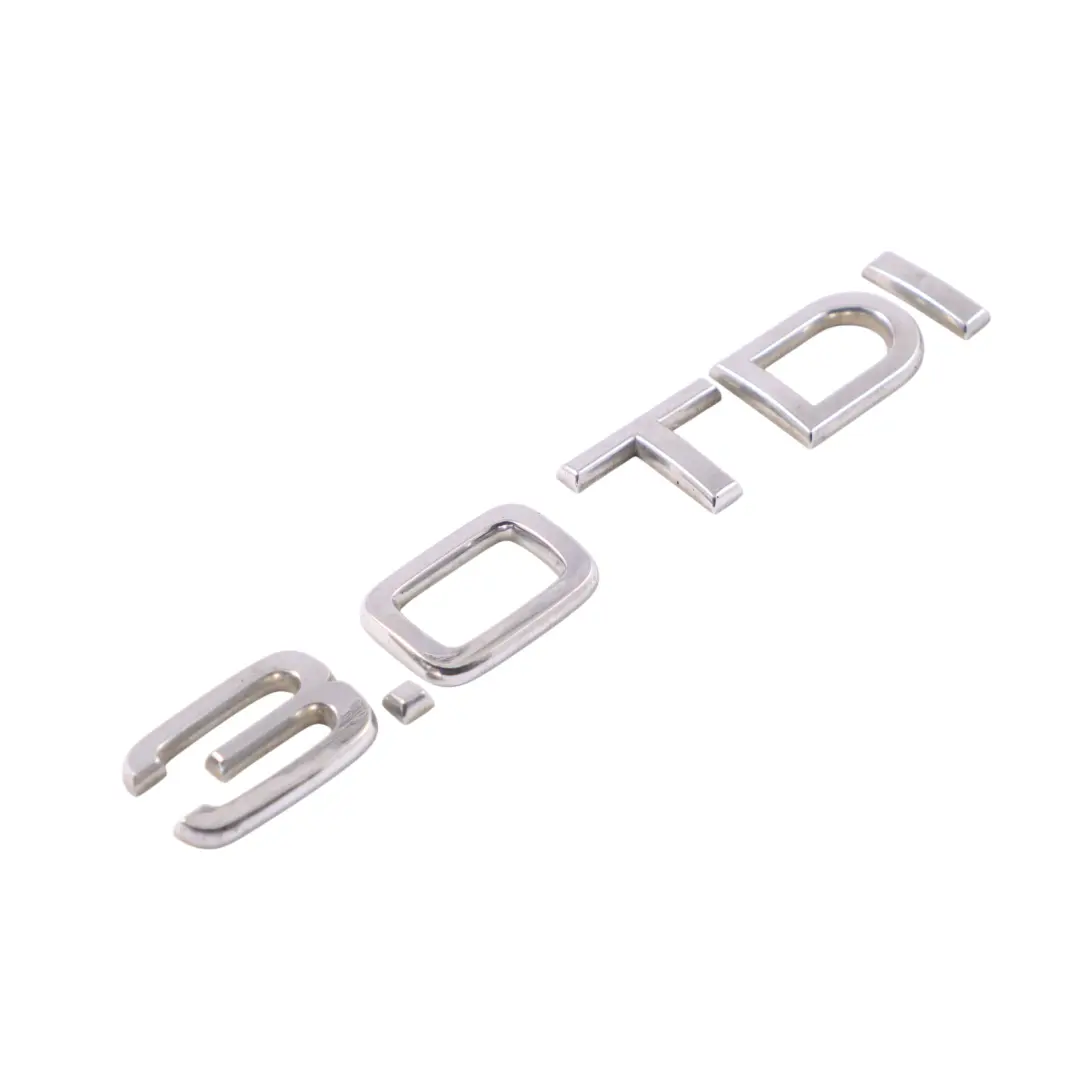 Audi A5 8T Tailgate Trunk Rear Badge Emblem Lettering 3.0 TDI 8L0853735 - SKU 4F0853743B - Part number 4F0853743B