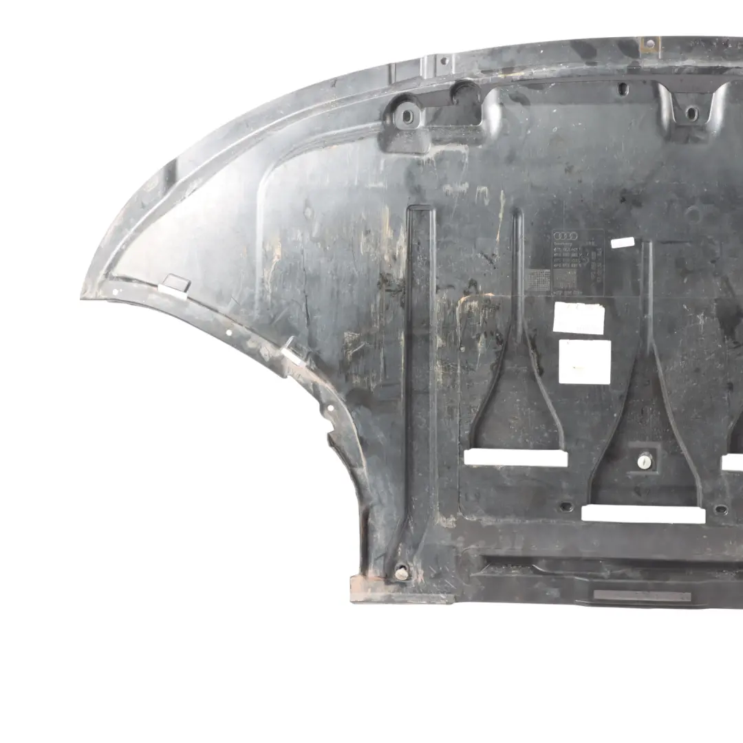 Under Engine Undertray Rust Shield to Audi A6 C6 with Part number 4F0863821T Audi A6 C6 Under Engine Undertray Rust Shield - SKU 4F0863821T - Part number 4F0863821T