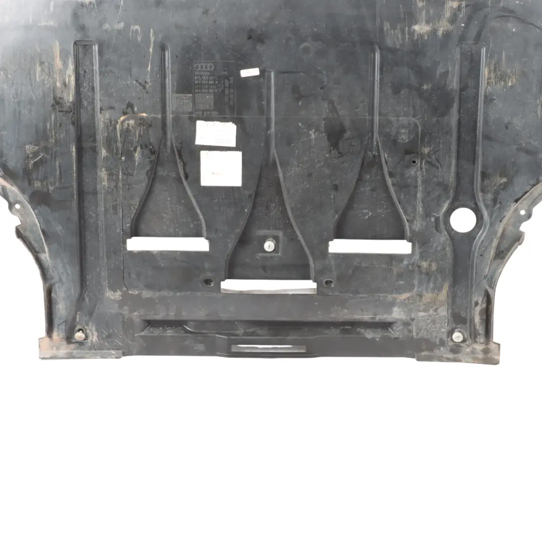 Under Engine Undertray Rust Shield to Audi A6 C6 with Part number 4F0863821T Audi A6 C6 Under Engine Undertray Rust Shield - SKU 4F0863821T - Part number 4F0863821T