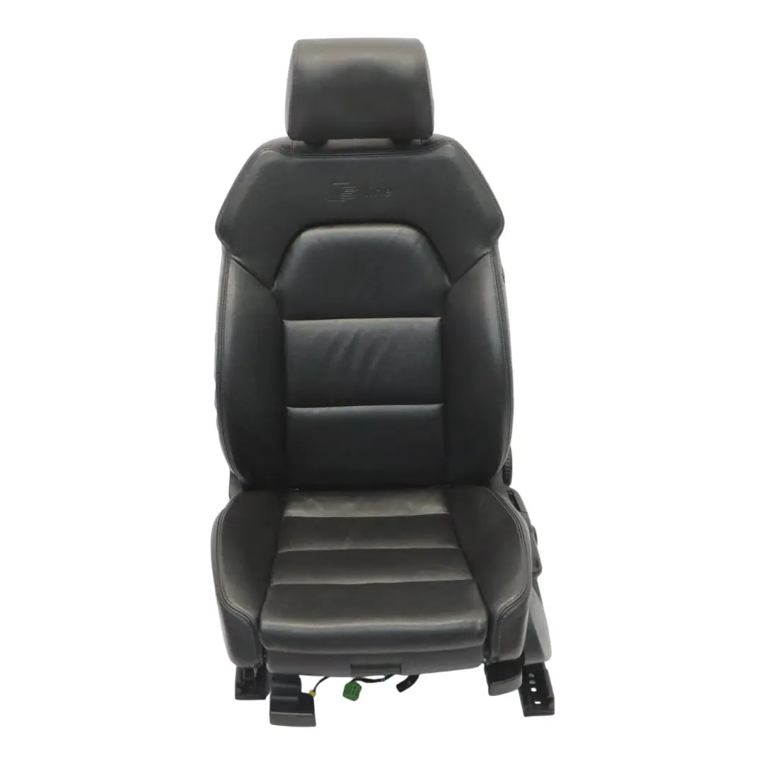 Audi A6 C6 S Line Sport Seat Front Left N/S Interior Heated Leather Black - SKU 4F0881805BD-1 - Part number 4F0881805BD