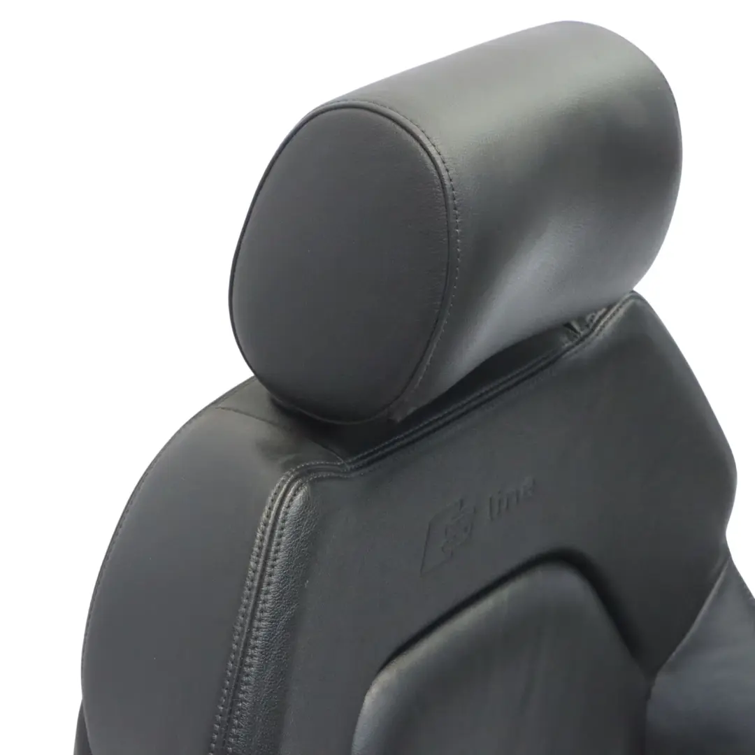 Audi A6 C6 S Line Sport Seat Front Left N/S Interior Heated Leather Black - SKU 4F0881805BD-1 - Part number 4F0881805BD