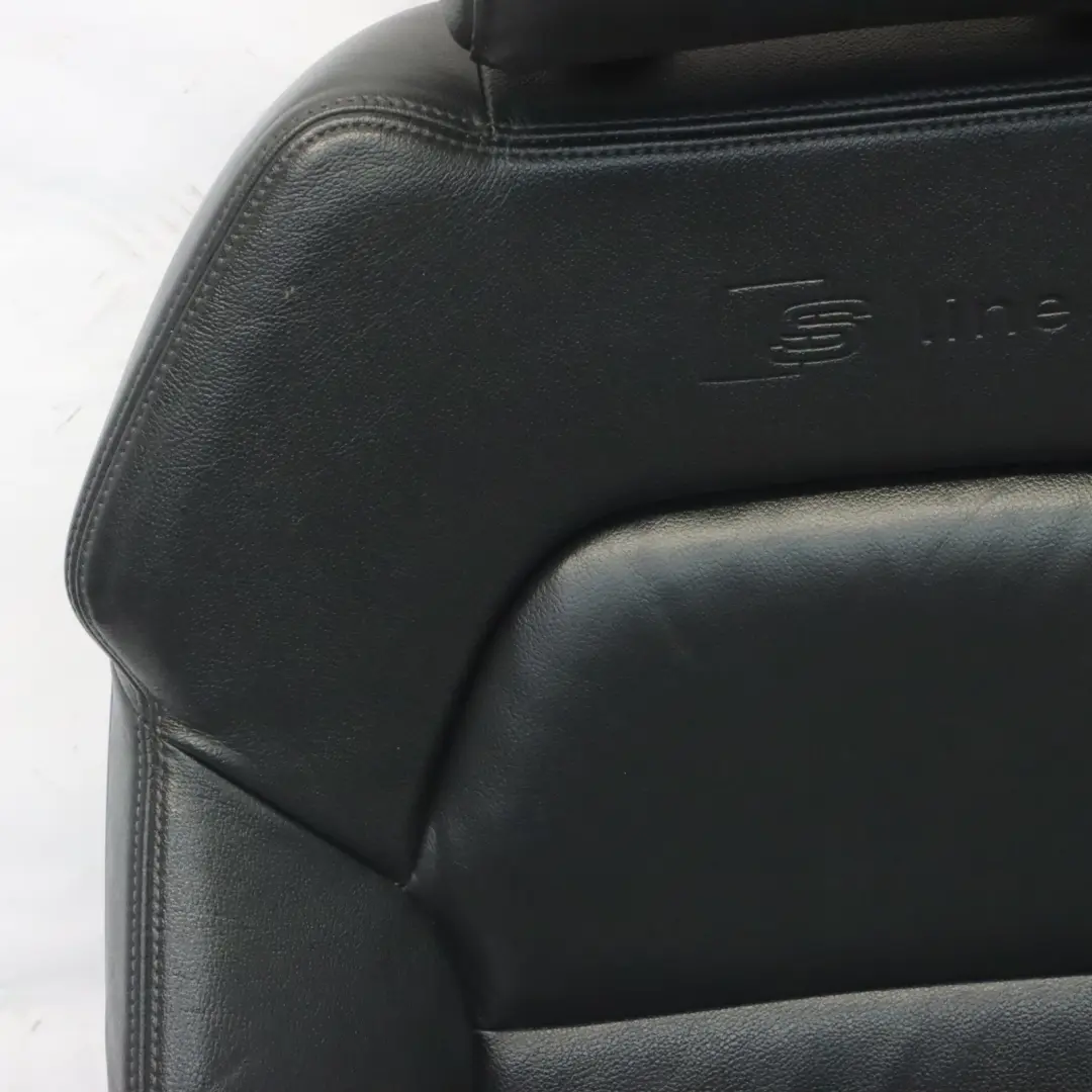 Audi A6 C6 S Line Sport Seat Front Left N/S Interior Heated Leather Black - SKU 4F0881805BD-1 - Part number 4F0881805BD
