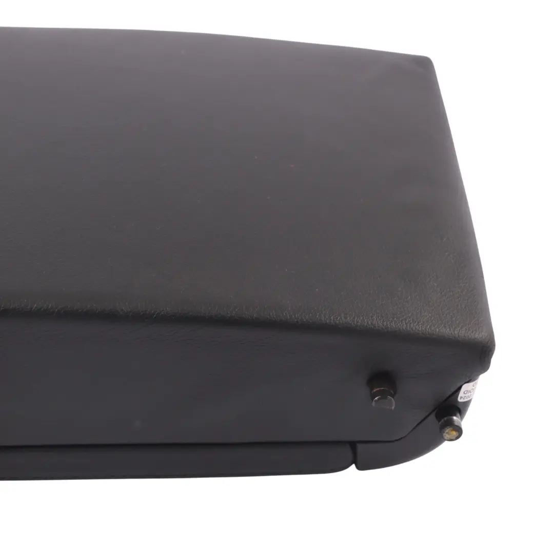 Audi A6 C6 4F Siège arrière accoudoir central Cuir Soul Noir - SKU 4F0885081AD - Numéro de pièce 4F0885081AD