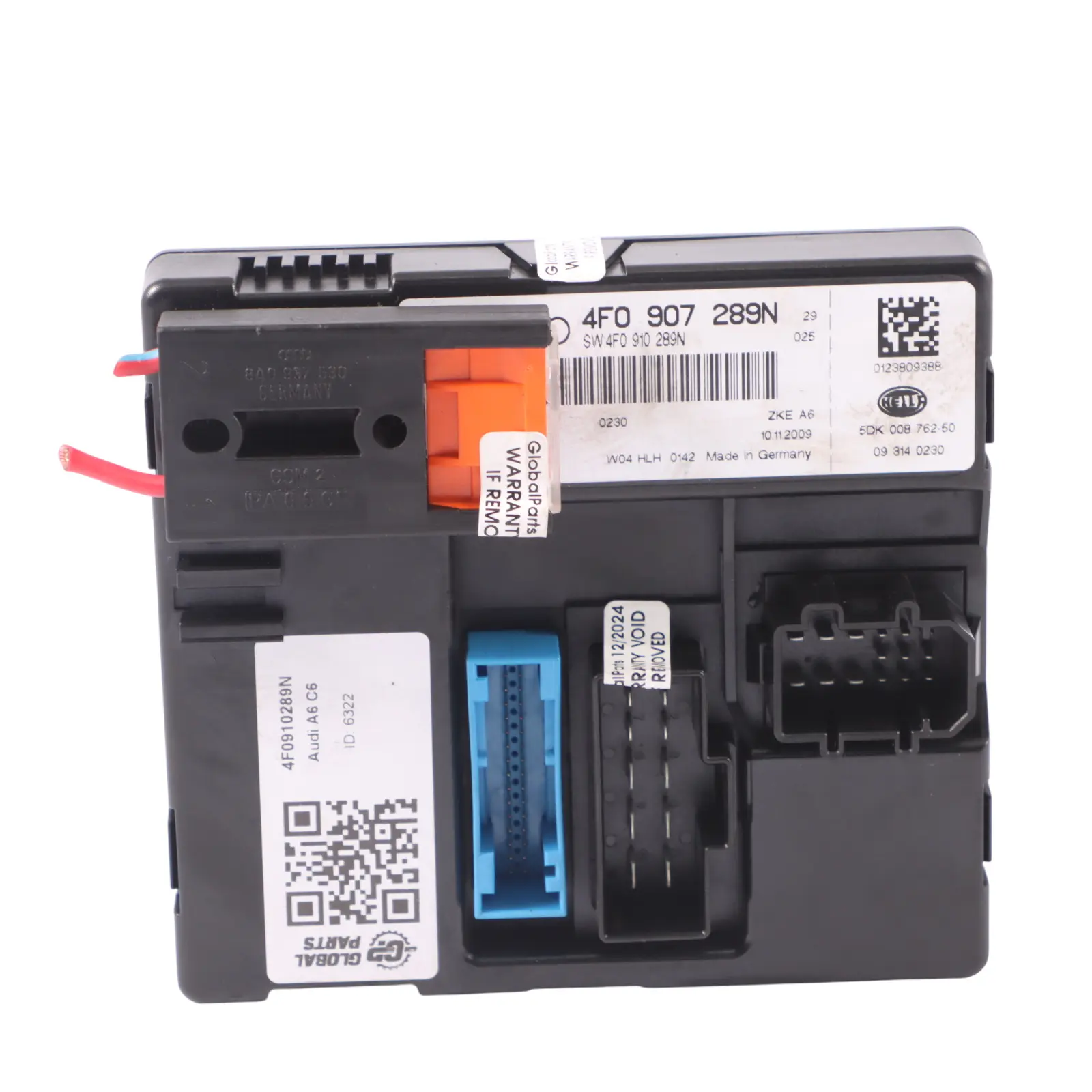 Comfort Module Audi A6 S6 RS6 C6 4F Convienience Unit ECU 4F0910289N