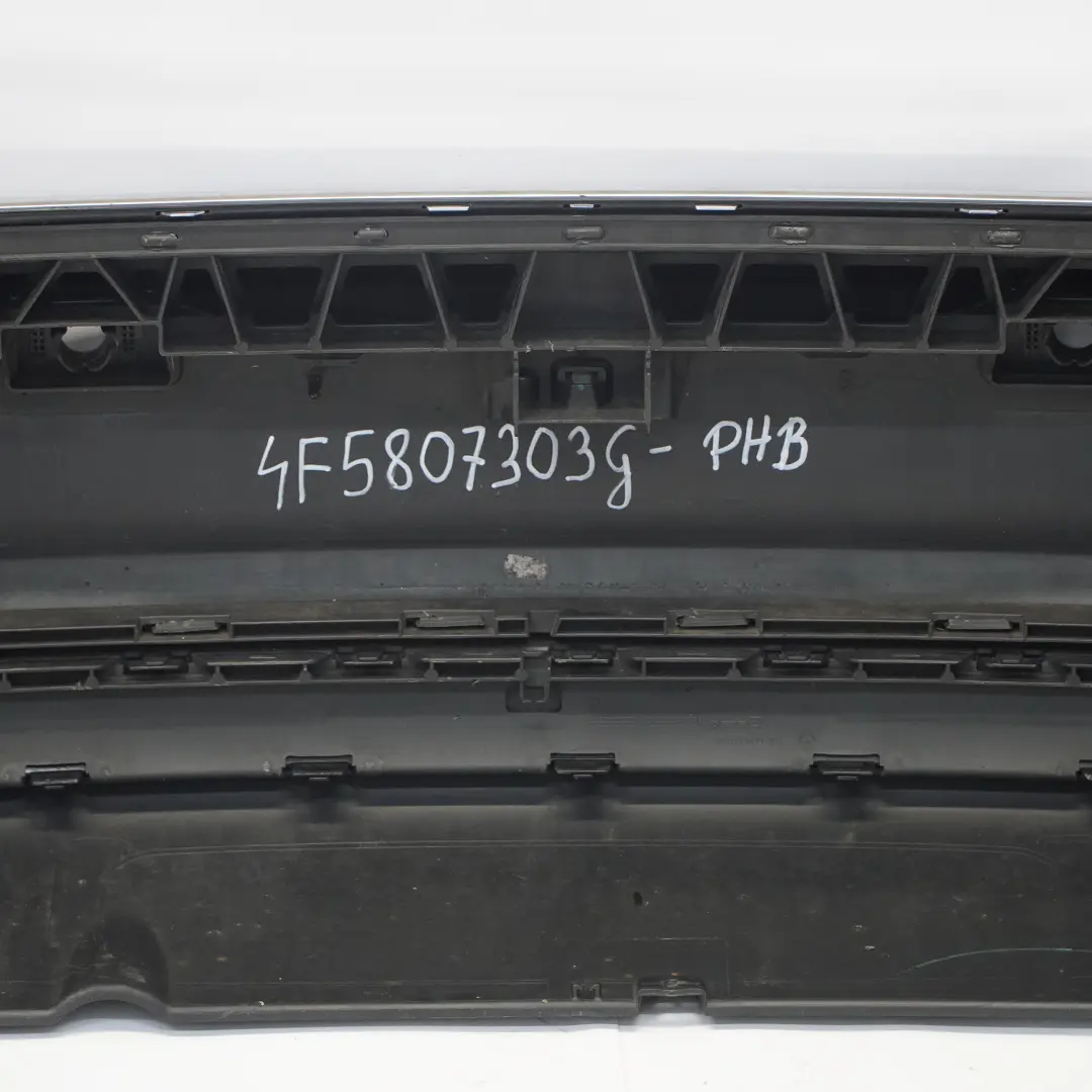 Audi A6 C6 Zderzak Tylny S Line Phantom Black Czarny - Z9Y - SKU 4F5807303G-PHB - Numer Części 4F5807303G