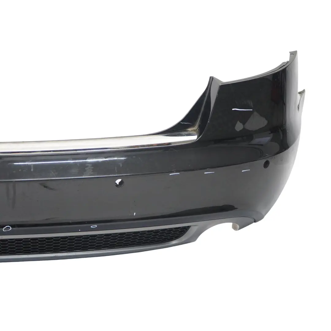 Audi A6 C6 Zderzak Tylny S Line Phantom Black Czarny - Z9Y - SKU 4F5807303G-PHB - Numer Części 4F5807303G