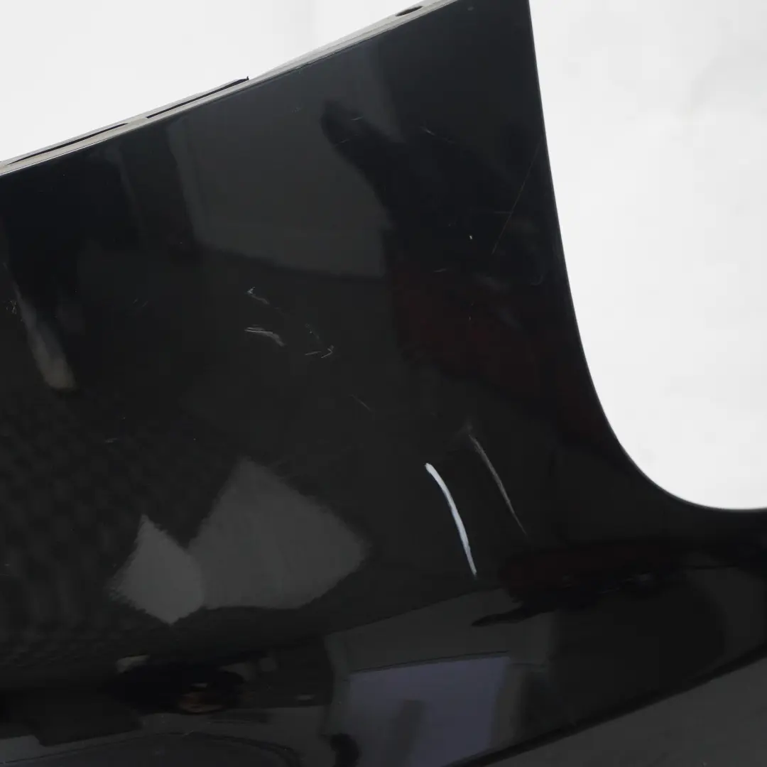 Bumper S Line Trim Panel Covering Phantom Black - Z9Y to Audi A6 C6 Rear with Part number 4F5807303G Audi A6 C6 Rear Bumper S Line Trim Panel Covering Phantom Black - Z9Y - SKU 4F5807303G-PHB - Part number 4F5807303G