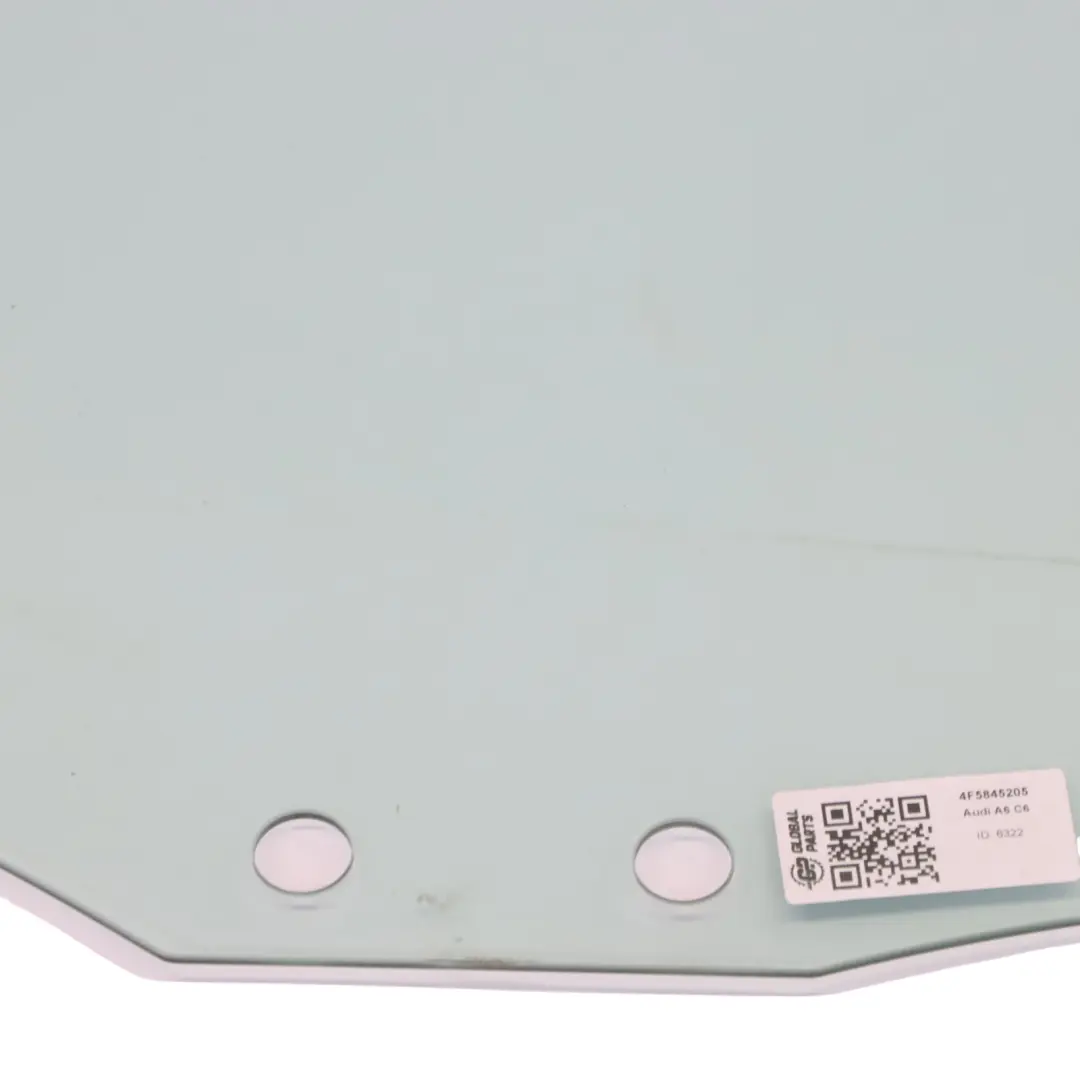 Side Window Glass AS2 Glazing Green Left N/S Audi A6 C6 Rear - SKU 4F5845205 - Part number 4F5845205