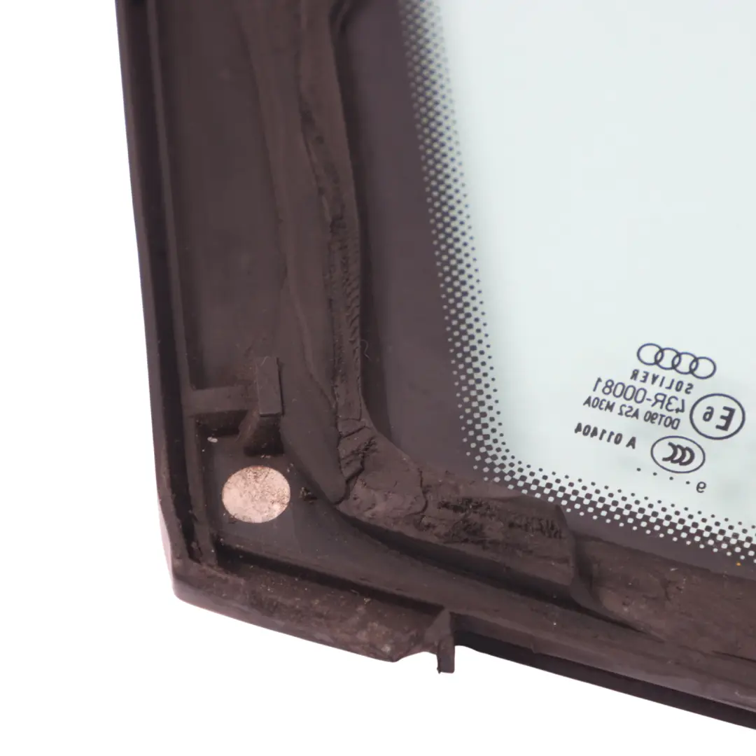 Audi A6 C6 Rear Quarter Triangle Window Glass Right O/S AS2 - SKU 4F5845300B - Part number 4F5845300B