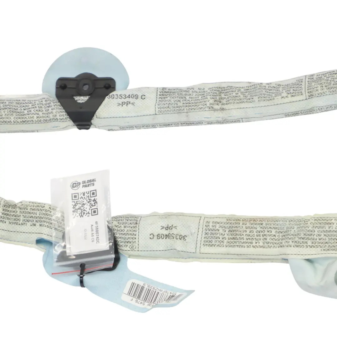 Audi A6 C6 Berline Module d'air de tête Rideau de toit droit - SKU 4F5880742C - Numéro de pièce 4F5880742C