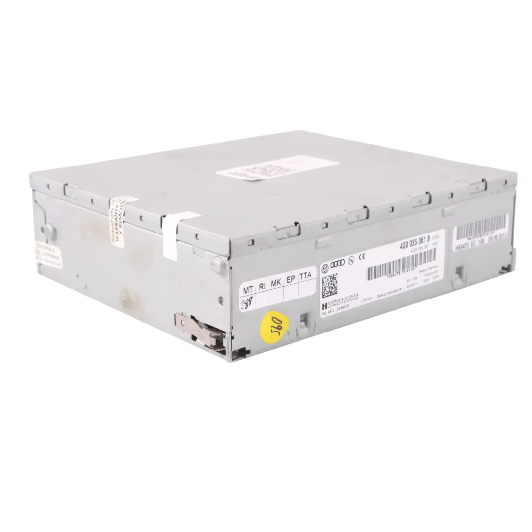 Audi A5 8T Sistema Navigazione Principale Computer Satellitare CIC - SKU 4G0035061B - Numero di parte 4G0035061B