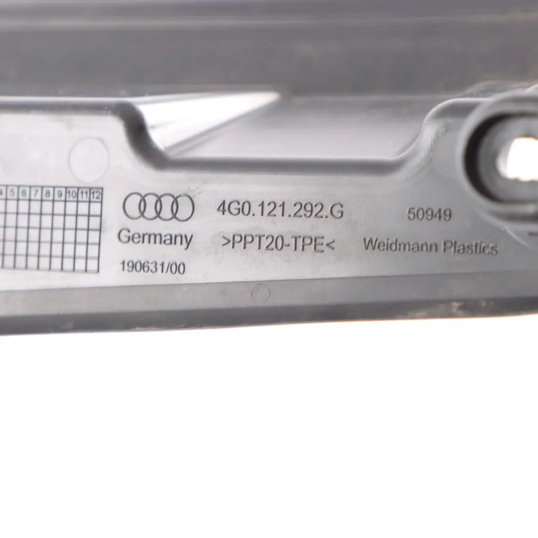 Audi RS6 C7 Upper Radiator Support Air Deflector - SKU 4G0121292G - Part number 4G0121292G