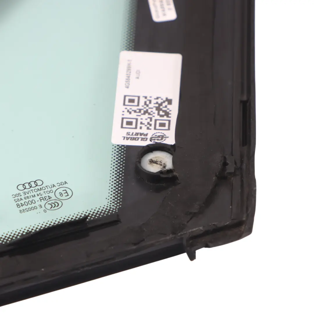Audi A6 C7 Rear Side Window Glass Quarter Triangle Left N/S AS2 - SKU 4G5845299H-1 - Part number 4G5845299H