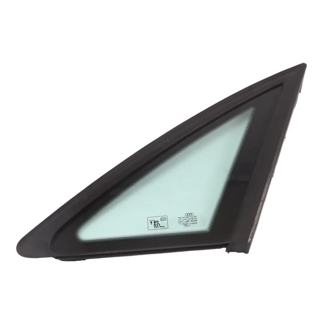 Side Window Glass Quarter Triangle Right O/S AS2 to Audi A6 C7 Rear with Part number 4G5845300H Audi A6 C7 Rear Side Window Glass Quarter Triangle Right O/S AS2 - SKU 4G5845300H-1 - Part number 4G5845300H