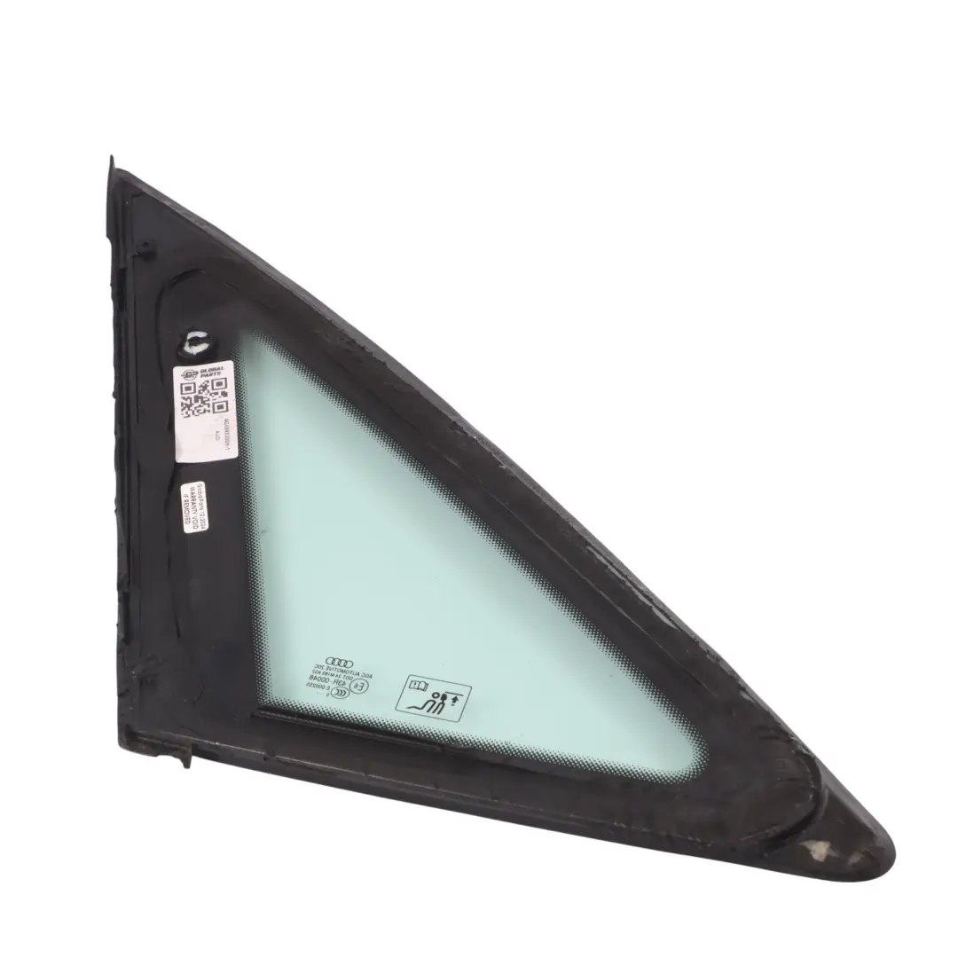 Audi A6 C7 Rear Side Window Glass Quarter Triangle Right O/S AS2 - SKU 4G5845300H-1 - Part number 4G5845300H