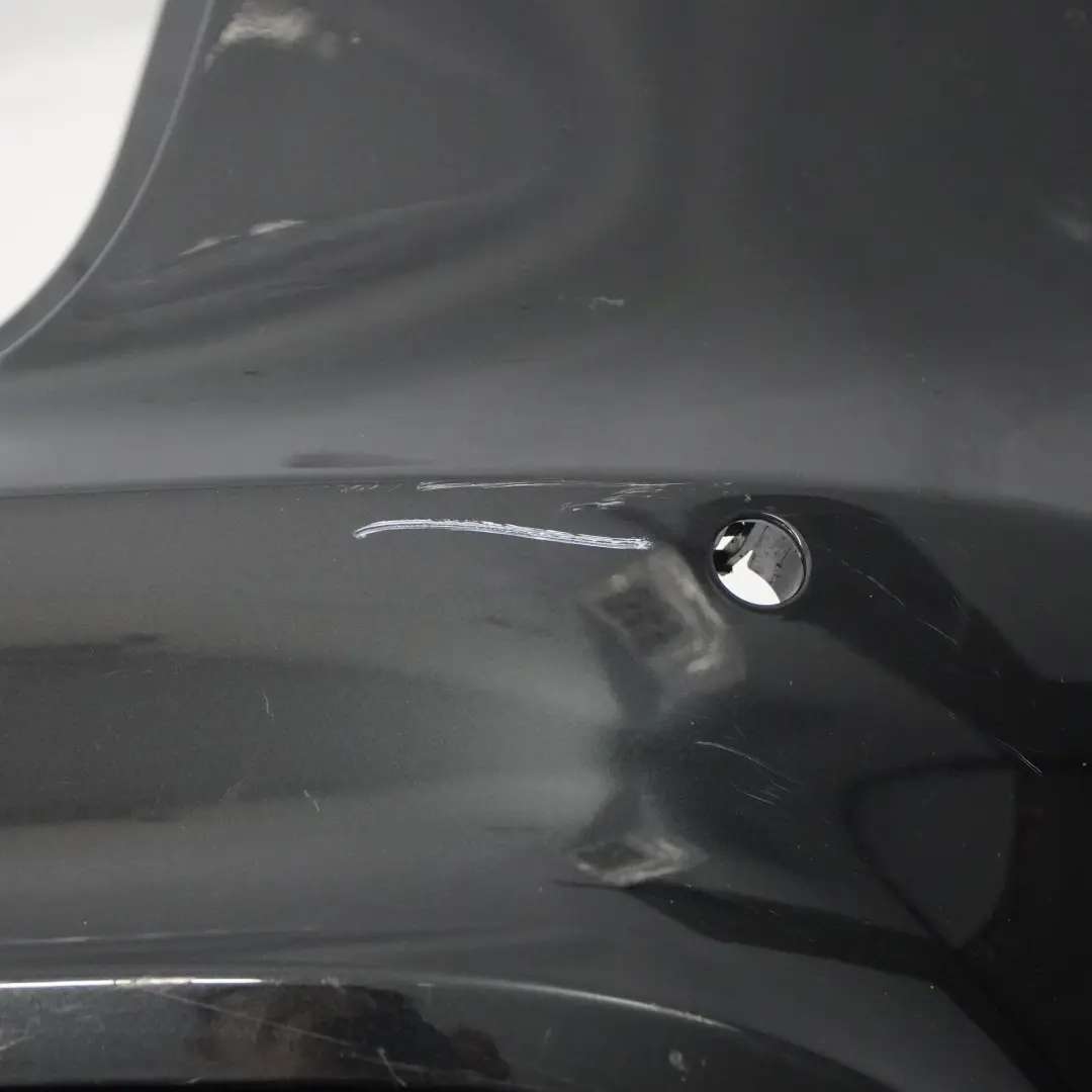 Bumper Trim Panel Covering Phantom Black - Z9Y to Audi RS6 C7 Rear with Part number 4G9807067J Audi RS6 C7 Rear Bumper Trim Panel Covering Phantom Black - Z9Y - SKU 4G9807067J-PHB - Part number 4G9807067J