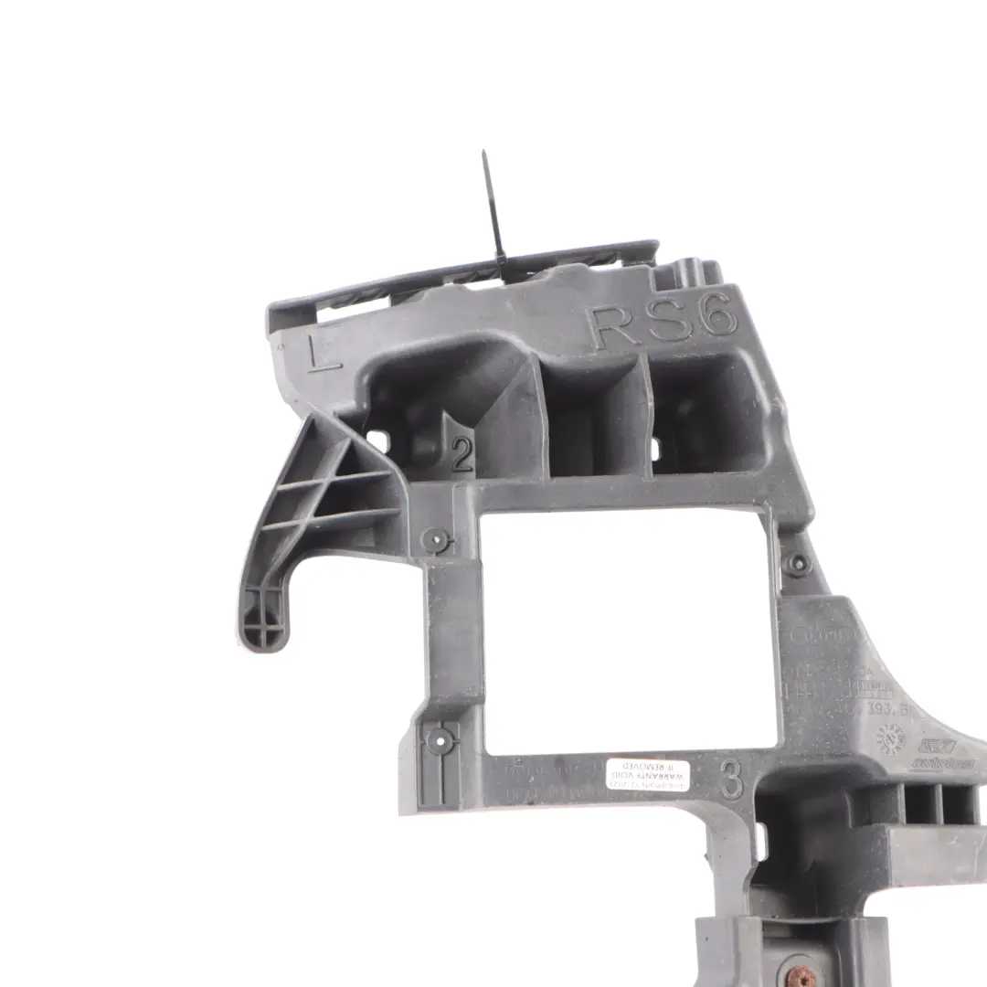 Bumper Bracket Guide Mount Left N/S to Audi RS6 C7 Rear with Part number 4G9807393B Audi RS6 C7 Rear Bumper Bracket Guide Mount Left N/S - SKU 4G9807393B - Part number 4G9807393B