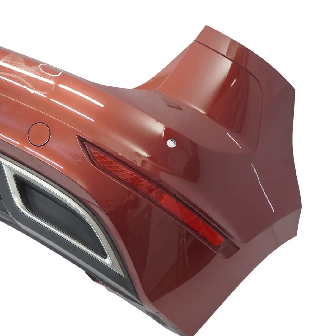 Bumper Rear Trim Panel Cover Cranberry Red Metallic - A3R to Volkswagen VW Golf SV with Part number 510807417T Volkswagen VW Golf SV Bumper Rear Trim Panel Cover Cranberry Red Metallic - A3R - SKU 510807417T-CRE - Part number 510807417T