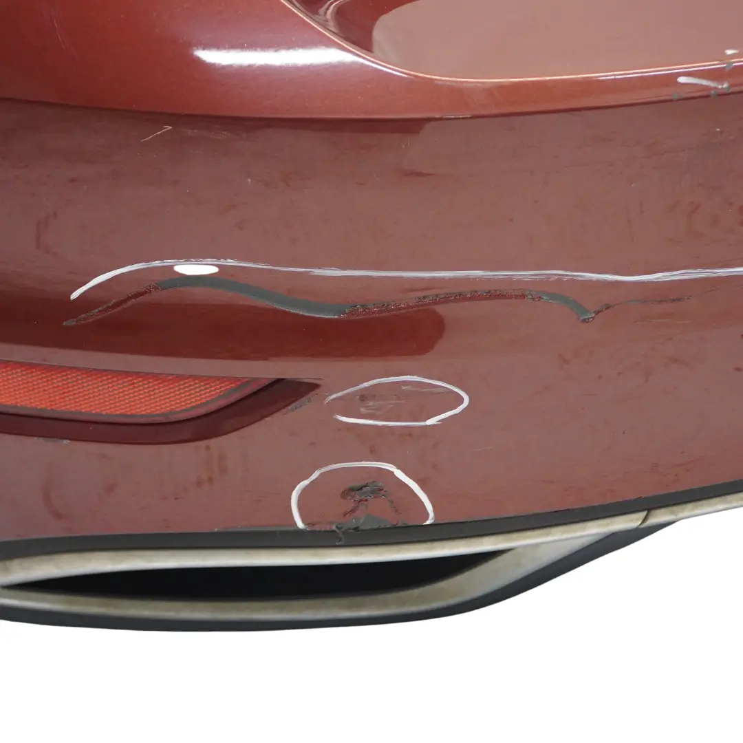 Volkswagen VW Golf SV Zderzak Tylny Cranberry Red Czerwony Metalik - A3R - SKU 510807417T-CRE - Numer Części 510807417T