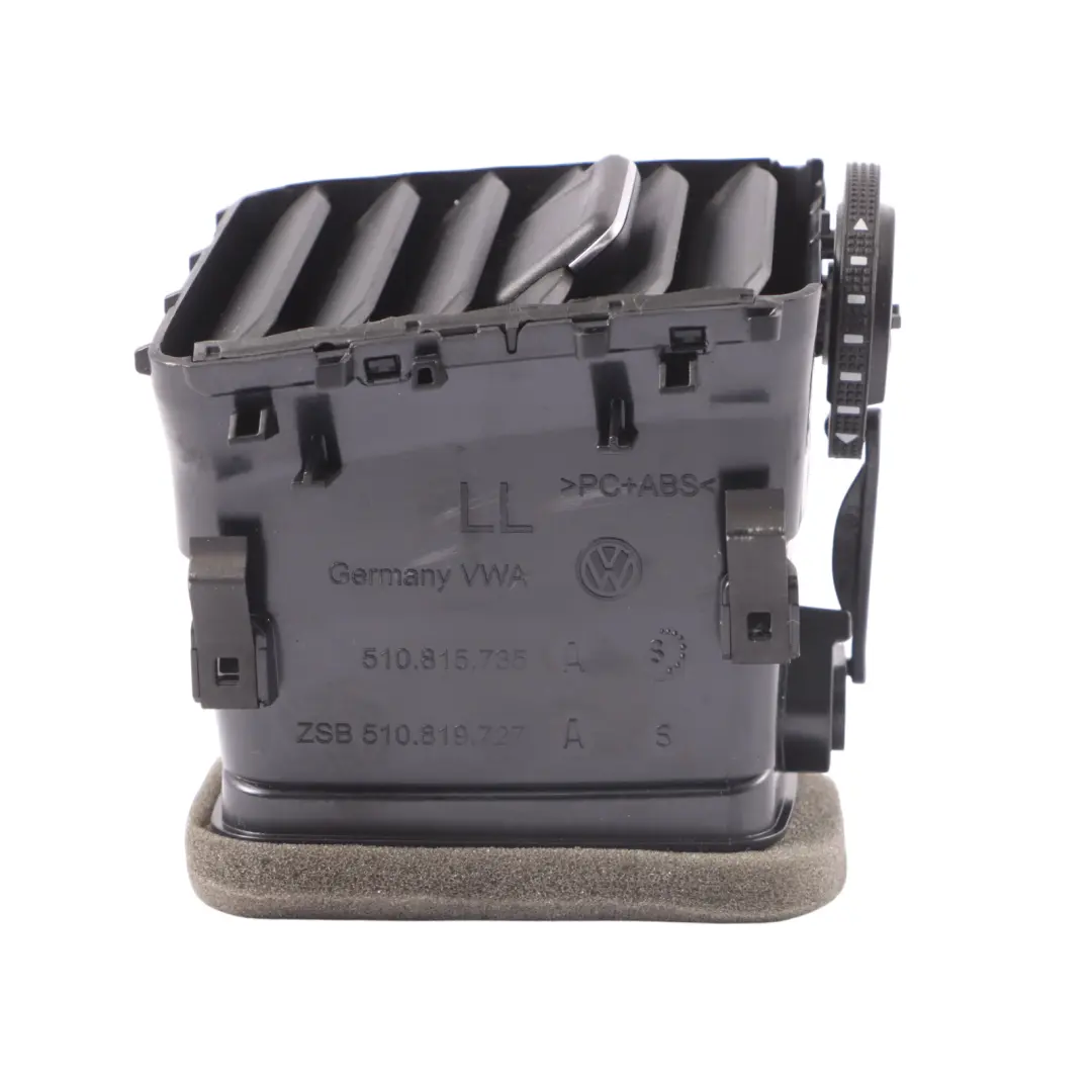VW Volkswagen Golf Sportsvan Armaturenbrett Mitte Entlüftung Links - SKU 510819727A - Teilenummer 510819727A