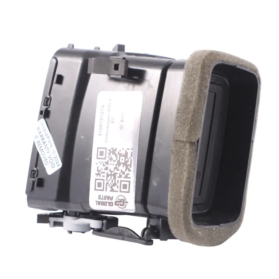Dashboard Centre Air Vent Left N/S to VW Volkswagen Golf Sportsvan with Part number 510819727A VW Volkswagen Golf Sportsvan Dashboard Centre Air Vent Left N/S - SKU 510819727A - Part number 510819727A