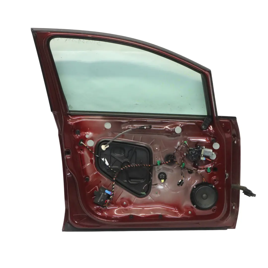 Volkswagen VW Golf SV Porta anteriore sinistra laterale Cranberry Red - A3R - SKU 510831055Q-CRE - Numero di parte 510831055Q