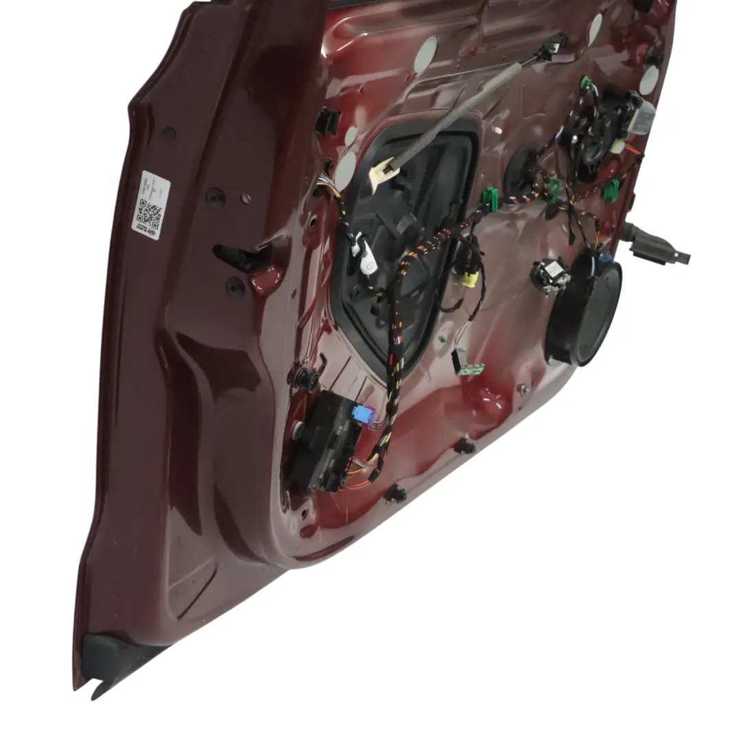 Volkswagen VW Golf SV Porta anteriore sinistra laterale Cranberry Red - A3R - SKU 510831055Q-CRE - Numero di parte 510831055Q