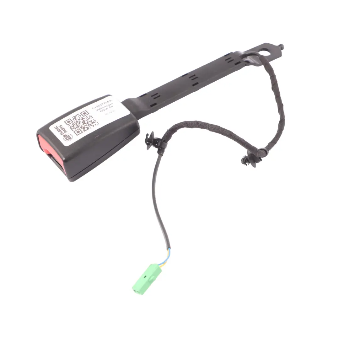 Belt Buckle Front Latch Left Right N/O/S to Volkswagen Golf SV Seat with Part number 510857755A Volkswagen Golf SV Seat Belt Buckle Front Latch Left Right N/O/S - SKU 510857755A - Part number 510857755A