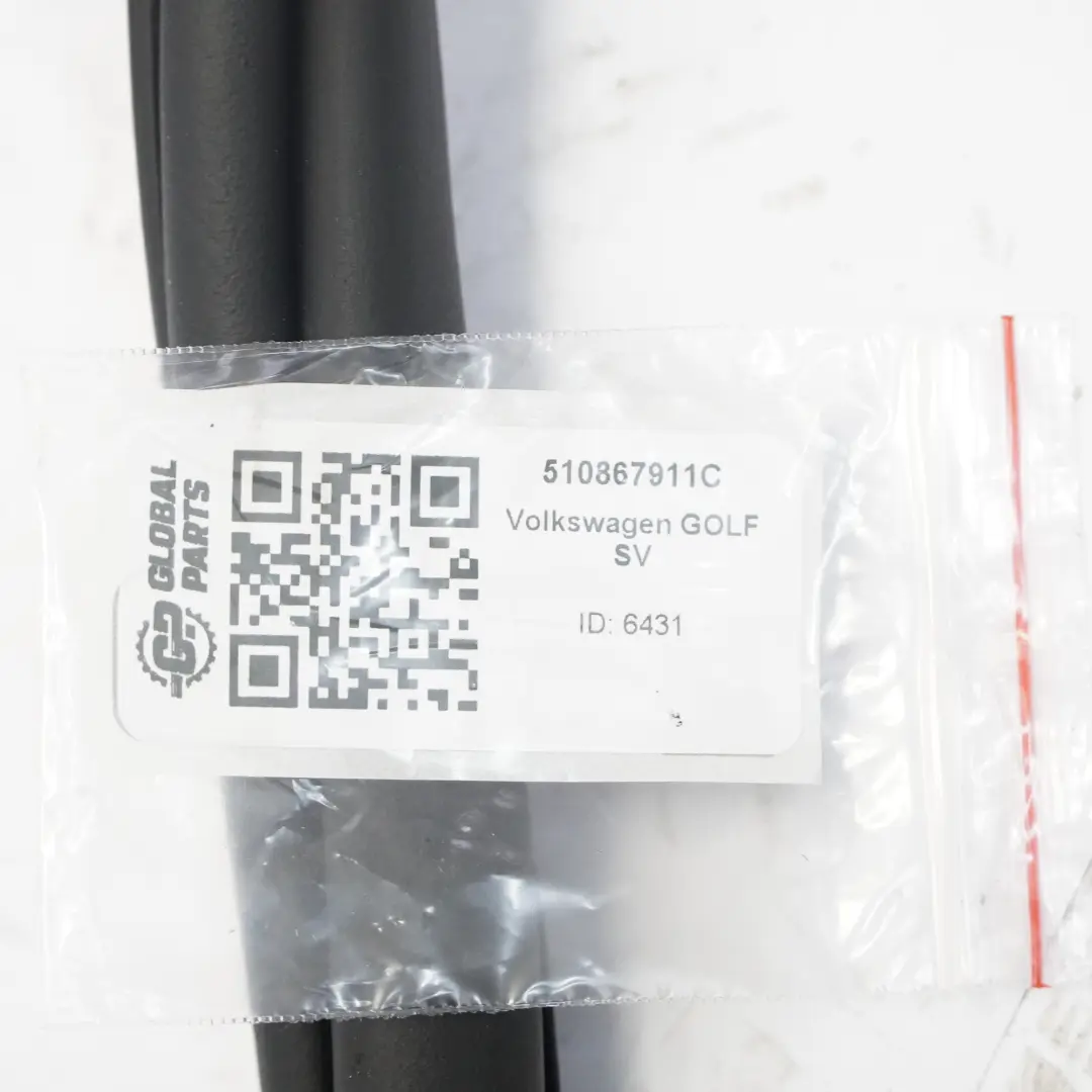 Guarnizione porta anteriore sinistra gomma per Volkswagen Golf Sportsvan con numero di parte 510867911C Volkswagen Golf Sportsvan Guarnizione porta anteriore sinistra gomma - SKU 510867911C - Numero di parte 510867911C