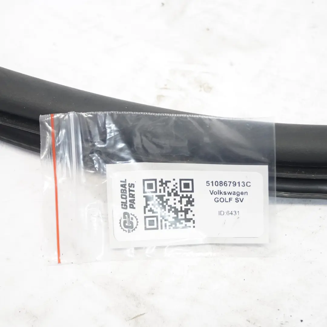 Volkswagen Golf Sportsvan Sello puerta trasera izquierda Junta goma - SKU 510867913C - Número de pieza 510867913C